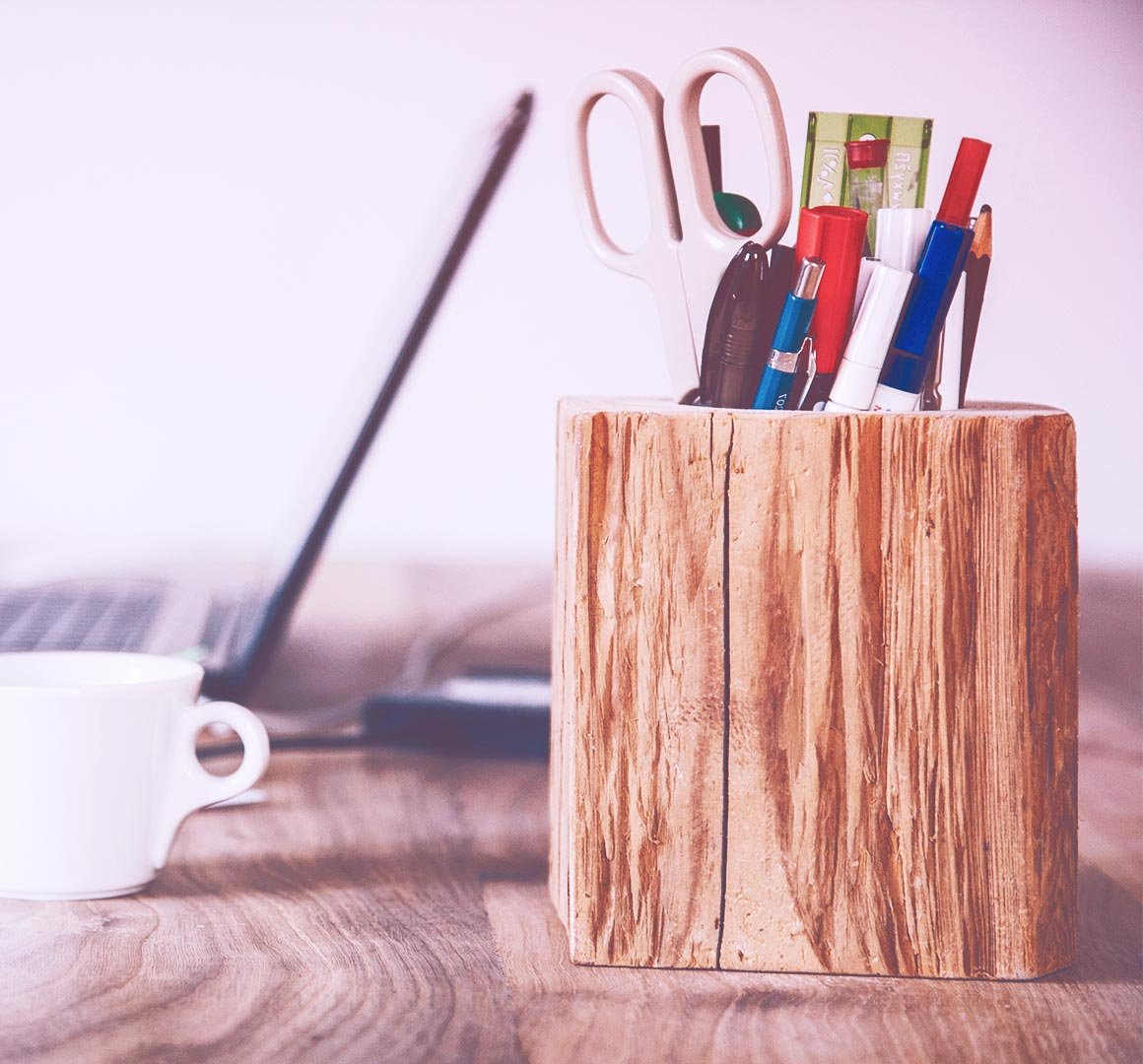 Wooden Stationary Holder Wooden Stationary Holder